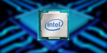 Intel software. Intel Express logo.